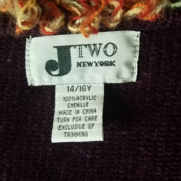 Vintage Jtwo New Your Sweater Cardigan - Picture 2 of 2